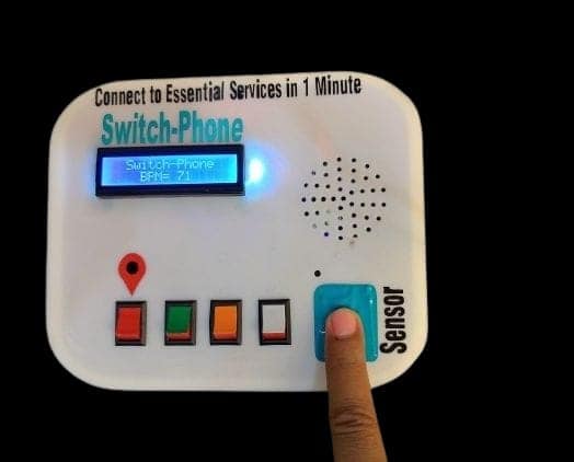 Switch-Phone Latest Prototype with 3D Printed Sensor